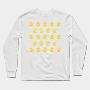 Tiger Paw | Gold Long Sleeve T-Shirt